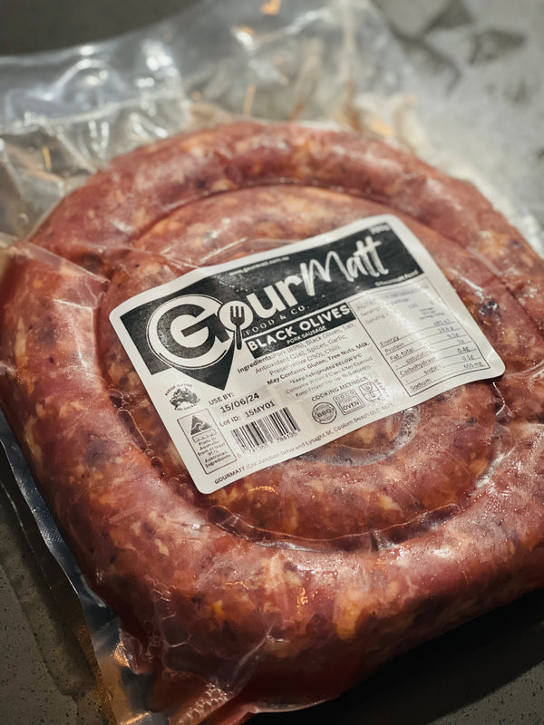 Black Olives Pork Sausage